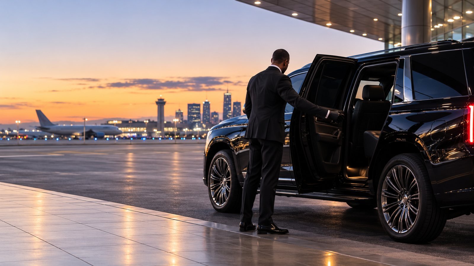 Executive airport chauffeur service in Southern California